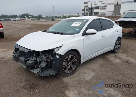 2023 Nissan Sentra Sv Xtronic Cvt z USA, uszkodzony, nr VIN 3N1AB8CV4PY282392